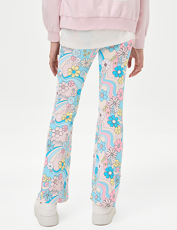 Cotton Rich Flared Leggings (6-16 Yrs)