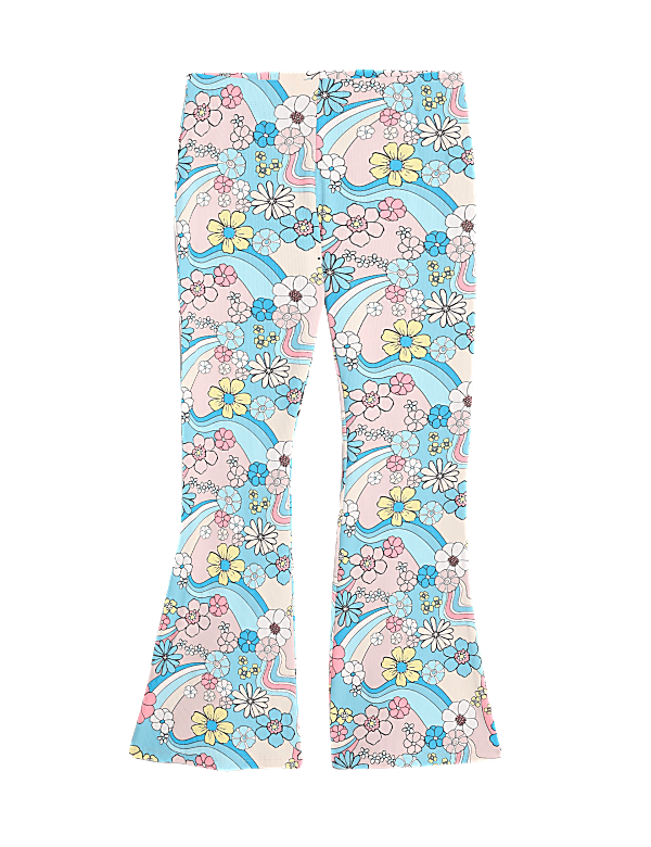 Cotton Rich Flared Leggings (6-16 Yrs)