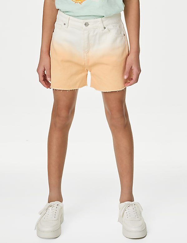 Pure Cotton Denim Shorts (6-16 Yrs)