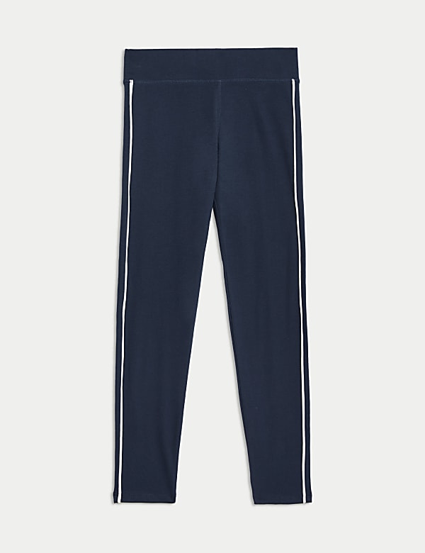 Cotton Rich Side Stripe Leggings (6-16 Yrs) - CH