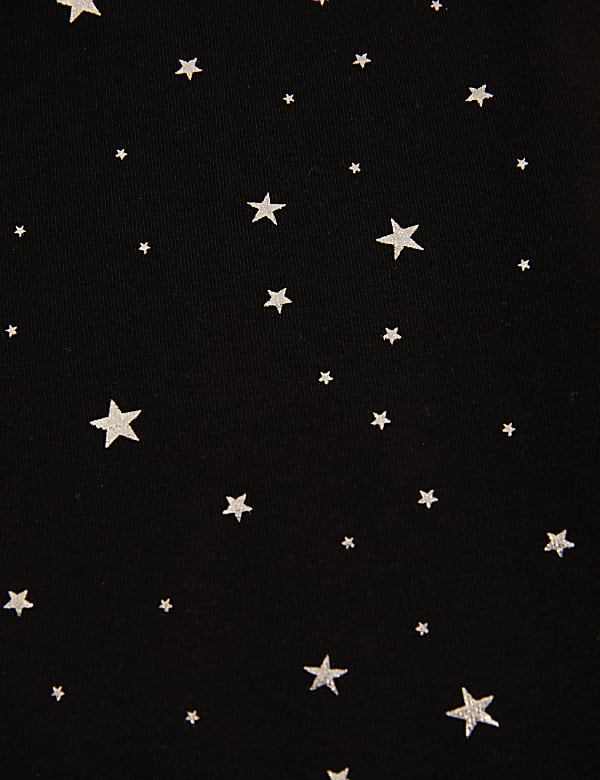 Cotton Rich Star Leggings (6-16 Yrs)