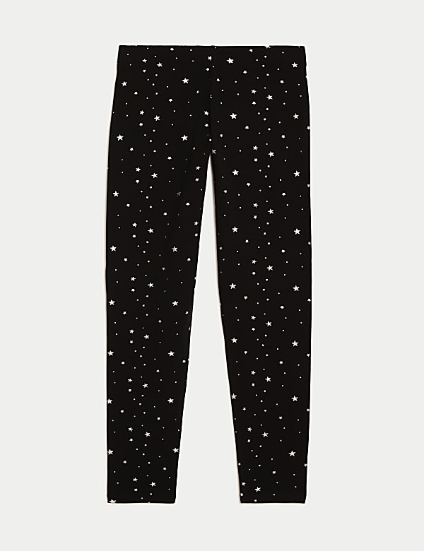 Cotton Rich Star Leggings (6-16 Yrs) - CH