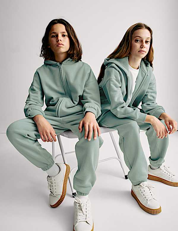 Jogger με υψηλή περιεκτικότητα σε βαμβάκι (6-16 ετών) - GR