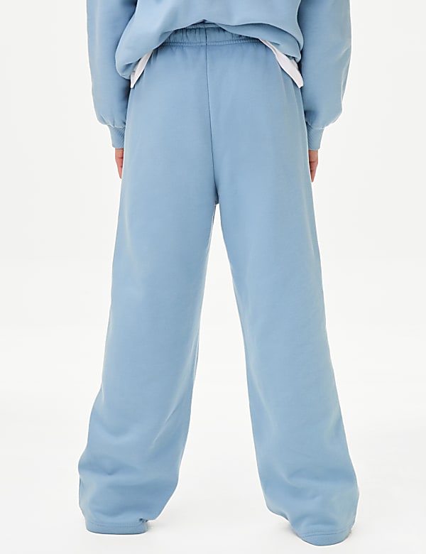 Wide Leg Cotton Rich Joggers (2-16 Yrs)