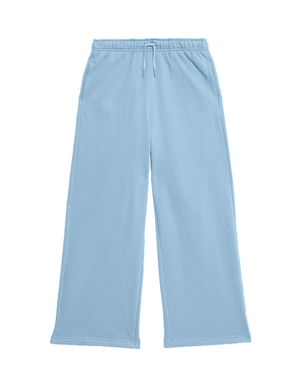 Wide Leg Cotton Rich Joggers (2-16 Yrs)