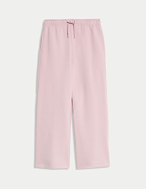 Wide Leg Cotton Rich Joggers (2-16 Yrs)