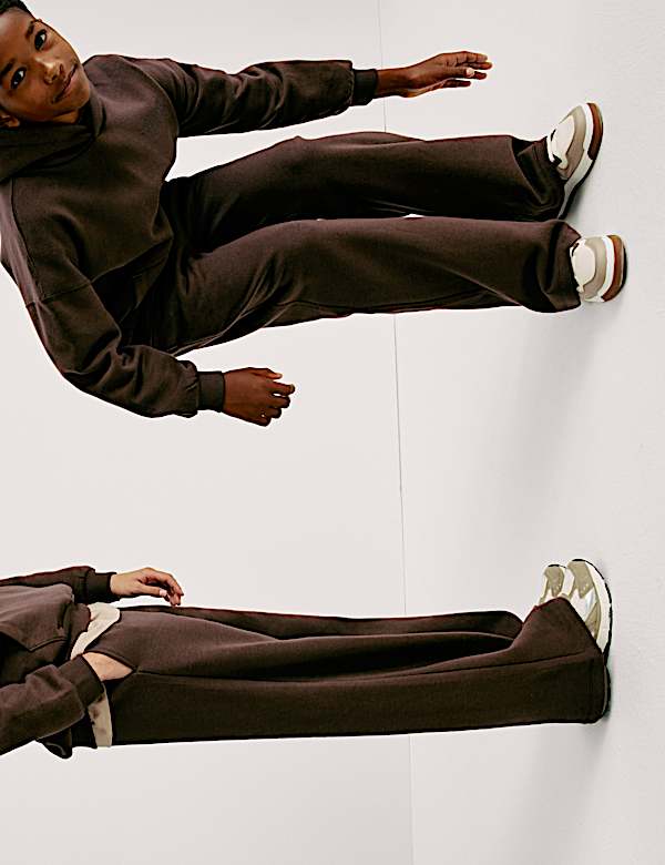 Wide Leg Cotton Rich Joggers (2-16 Yrs)