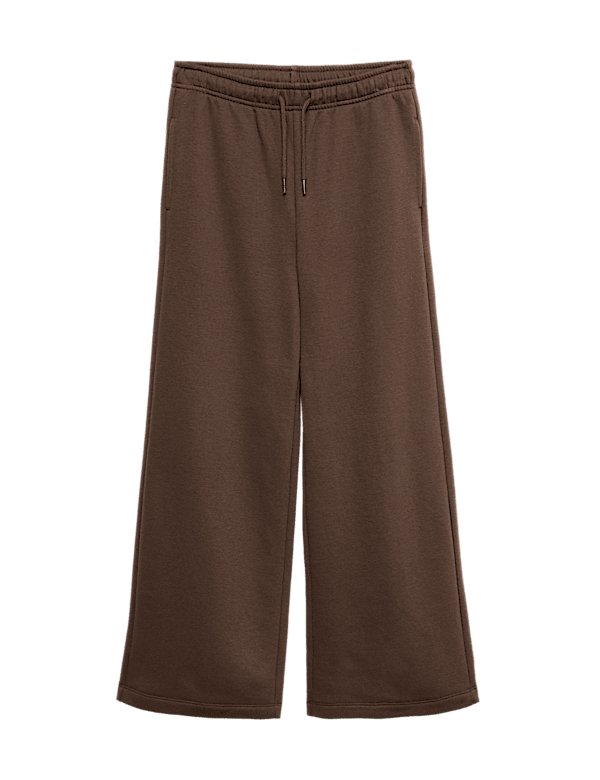 Wide Leg Cotton Rich Joggers (2-16 Yrs)