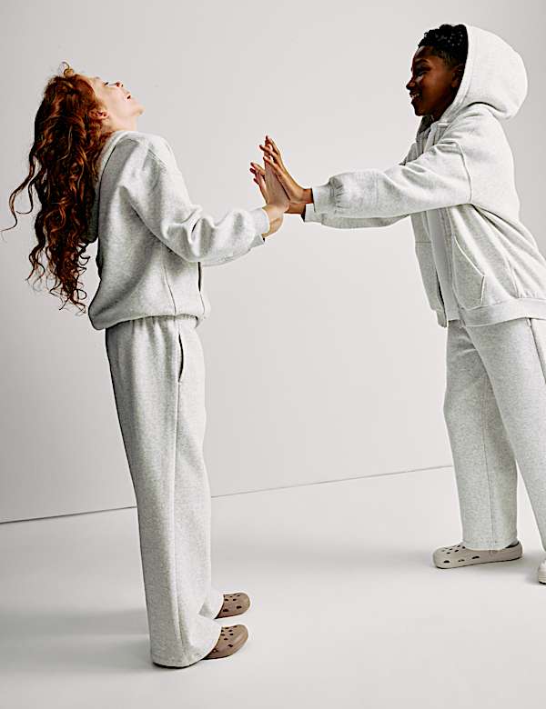 Pantalon de jogging coupe large en coton (du 2 au 16 ans) - CH
