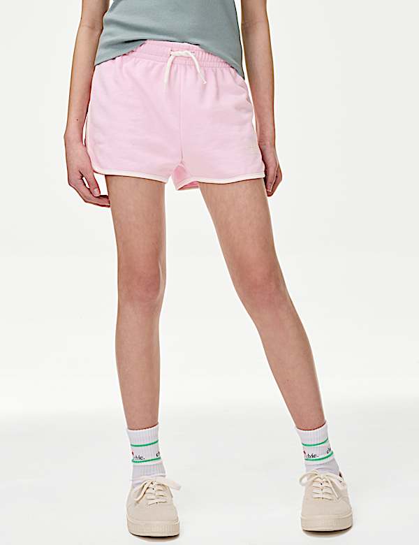 Cotton Rich Sports Shorts (2-16 Yrs)