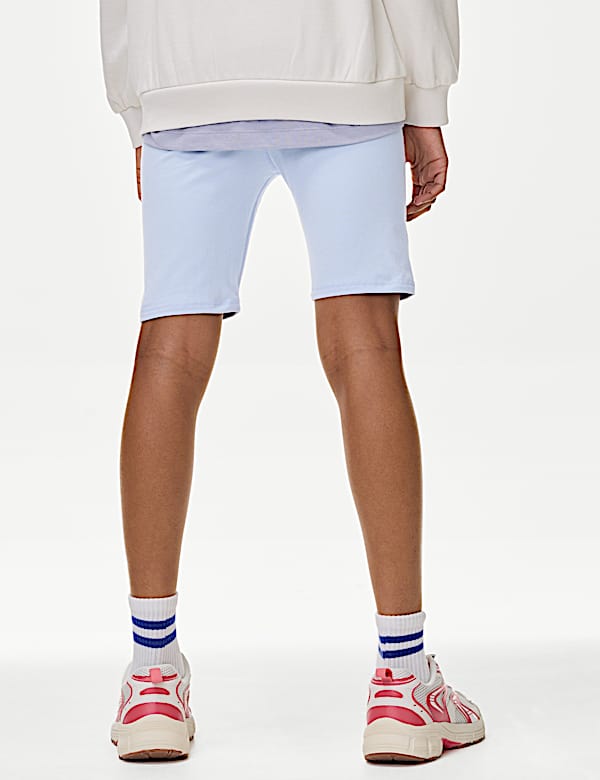 Cotton Rich Cycling Shorts (6-16 Yrs) - CH