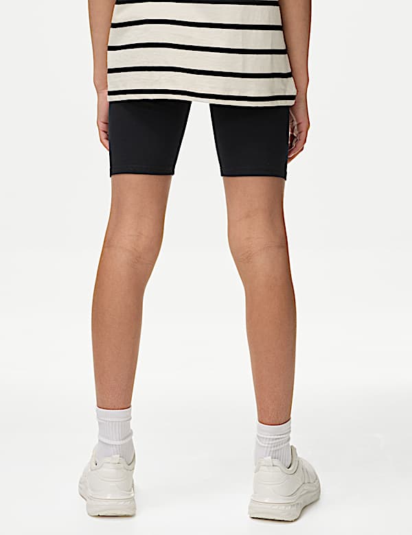 Cotton Rich Cycling Shorts (6-16 Yrs)
