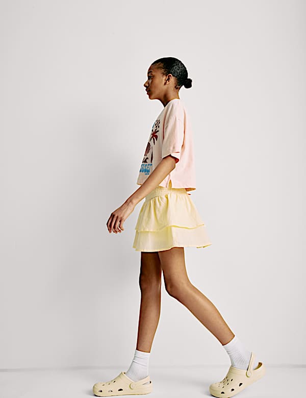 Cotton Rich Skirt