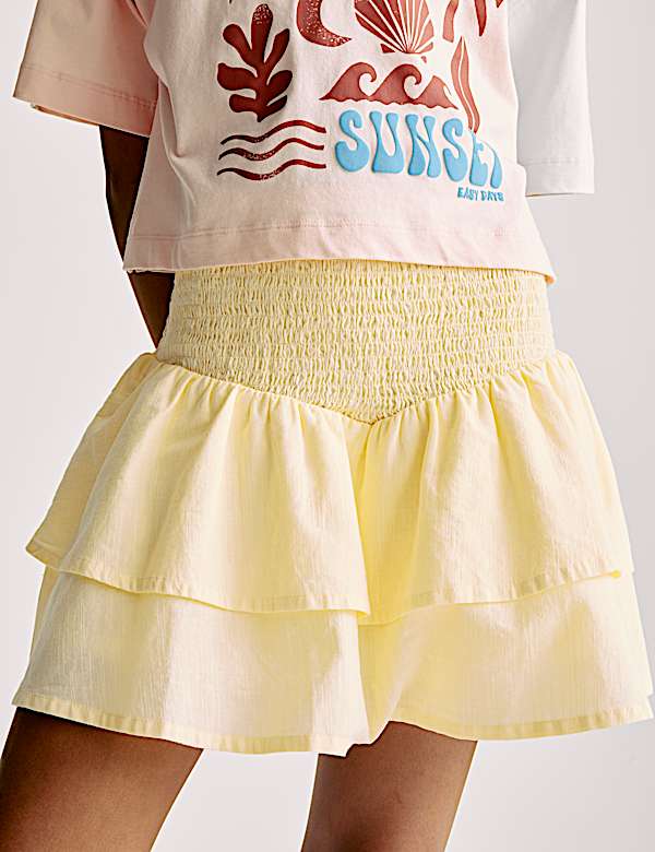 Cotton Rich Skirt
