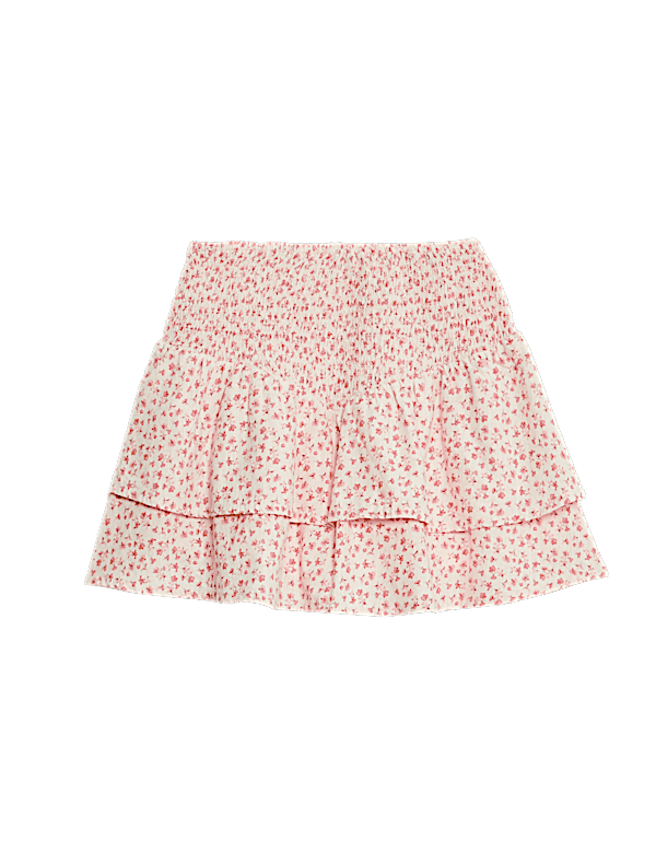 Cotton Rich Ditsy Floral Skirt (6-16 Yrs)