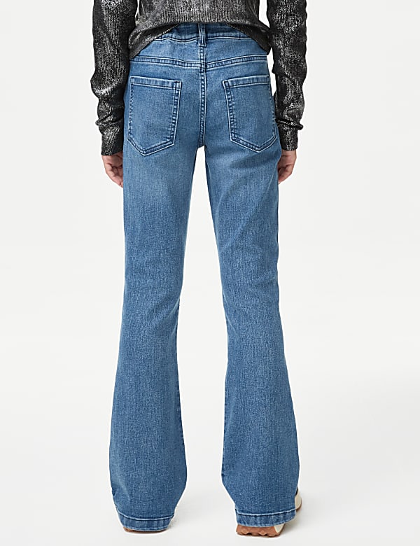 Denim Studded Flared Jeans (6-16 Yrs)
