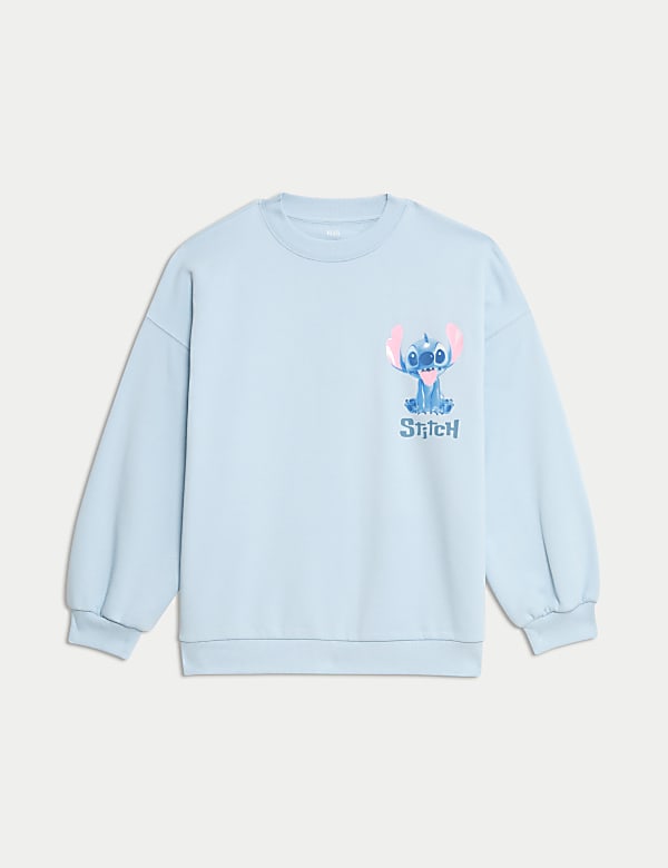 Cotton Rich Lilo & Stitch&trade; Sweatshirt (6-16 Yrs) - JO