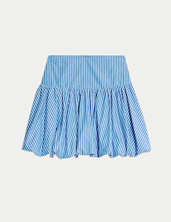 Pure Cotton Printed Puff Ball Skirt (6-16 Yrs) - JP