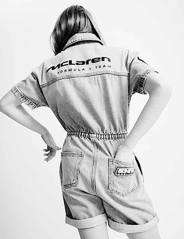 Combishort en jean McLaren F1 Team (du 2 au 16 ans) - FR