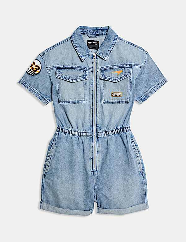 Denim McLaren F1 Team Playsuit (2-16 Yrs) - BG