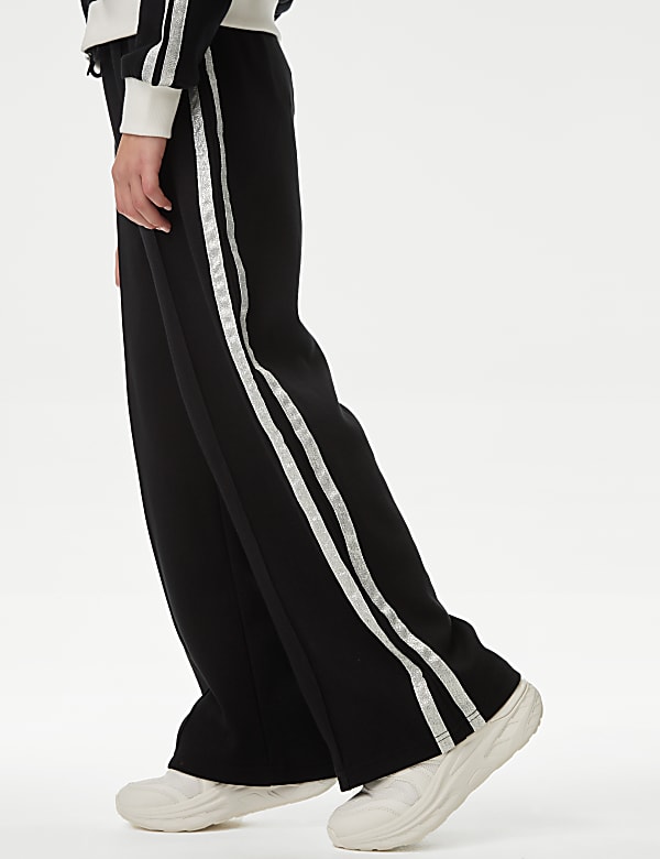 Celana Jogger Bahan Katun Motif Garis Samping (6-16 Tahun) - ID