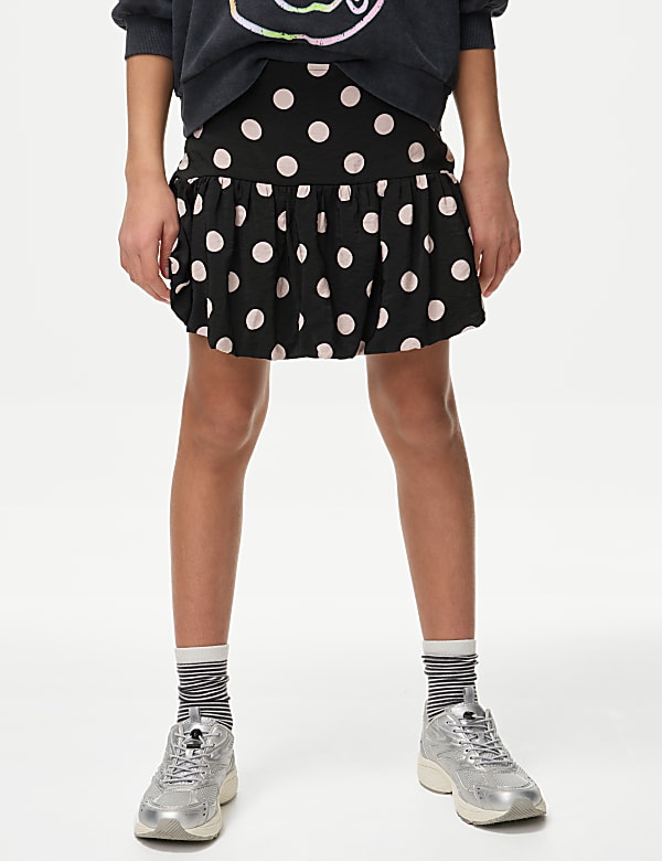 Animal Print Ruffle Skirt (6-16 Yrs)