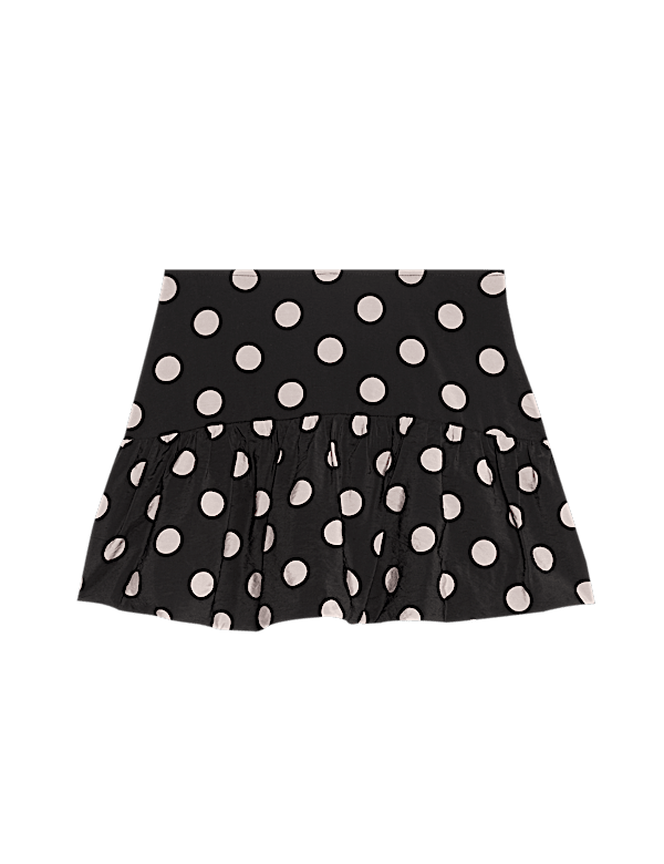 Animal Print Ruffle Skirt (6-16 Yrs)