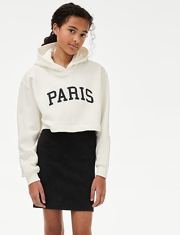 2pc Paris Hoodie and Dress Outfit (6-16 Yrs) - CA