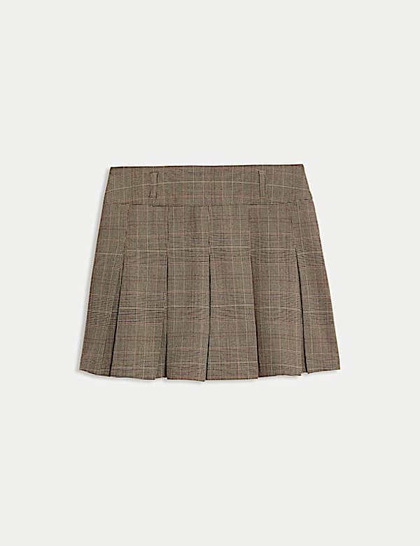 Mini Checked Pleated Skirt (6-16 Yrs) - TW