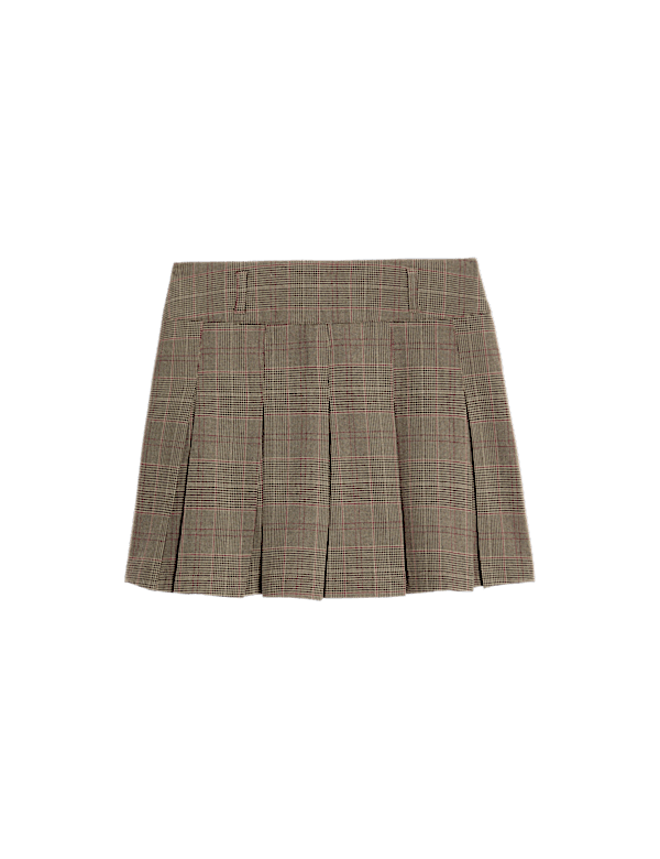 Mini Checked Pleated Skirt (6-16 Yrs)