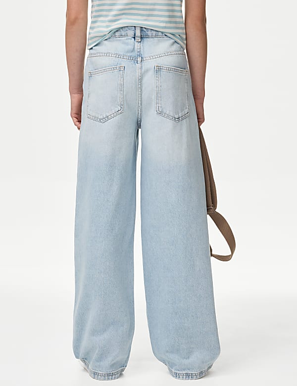 Wide Leg Denim Jeans (6-16 Yrs) - JP