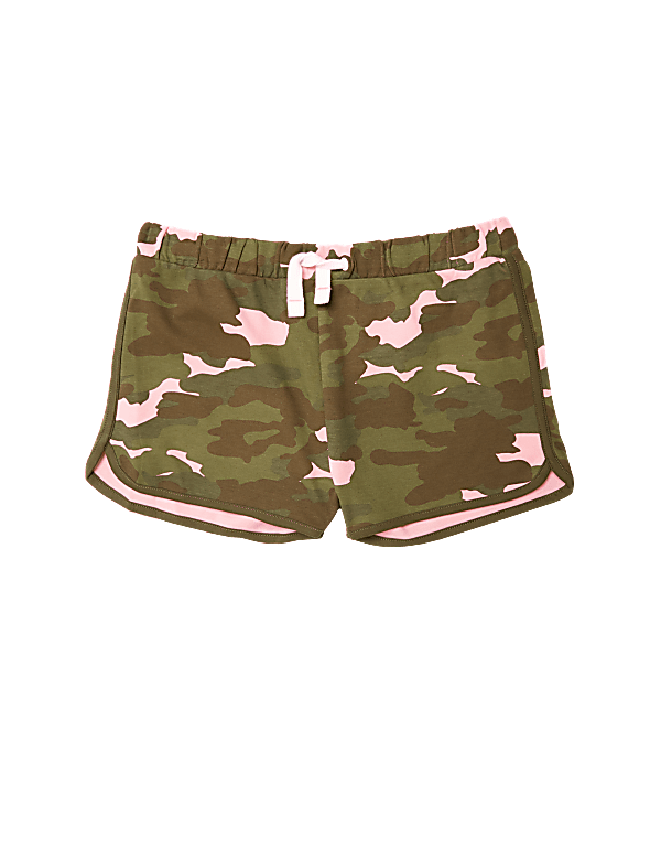 Pure Cotton Camouflage Shorts