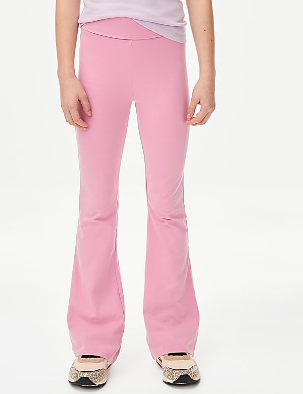 Cotton Rich Flared Leggings (6-16 Yrs)