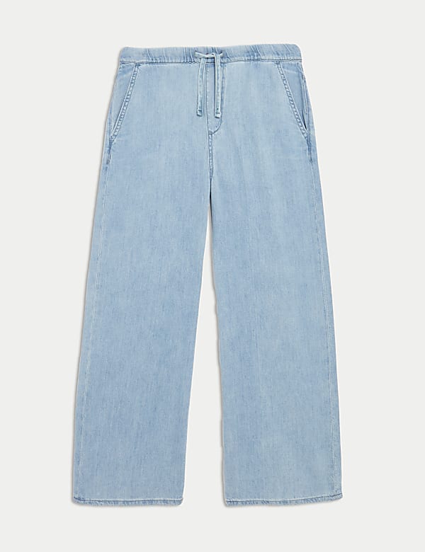 Wide Leg Denim Jeans (6-16 Yrs) - IS
