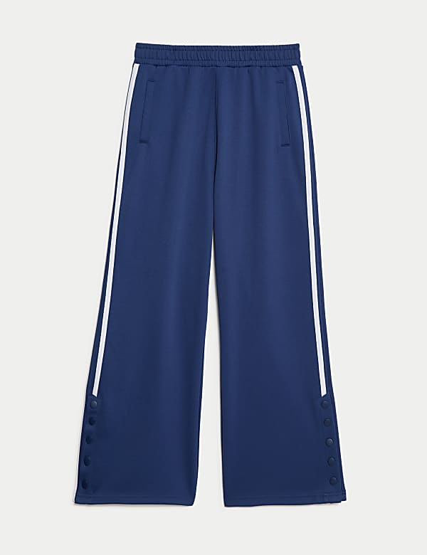 Cotton Rich Side Stripe Joggers (6-16 Yrs) - CH