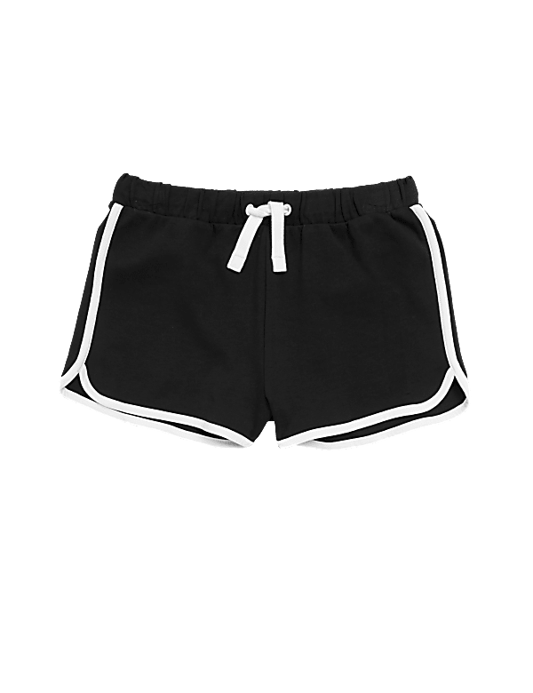 Pure Cotton Runner Shorts (6-16 Yrs)