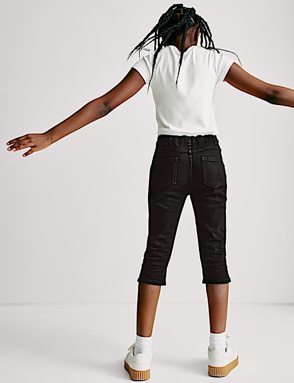 Skinny Capri Denim Jeans (6-16 Yrs) - VN