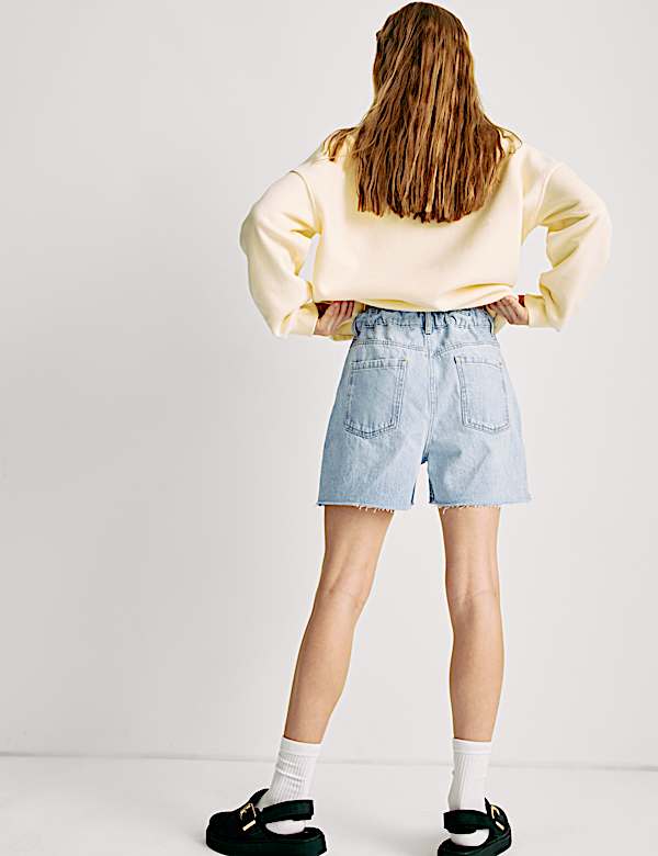 Pure Cotton Relaxed Denim Shorts (6-16 Yrs) - JO