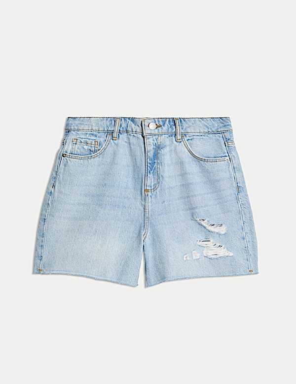 Pure Cotton Relaxed Denim Shorts (6-16 Yrs) - JO
