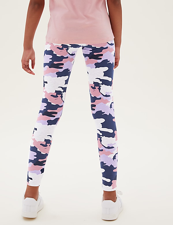 Cotton Rich Camouflage Leggings (6-16 Yrs)