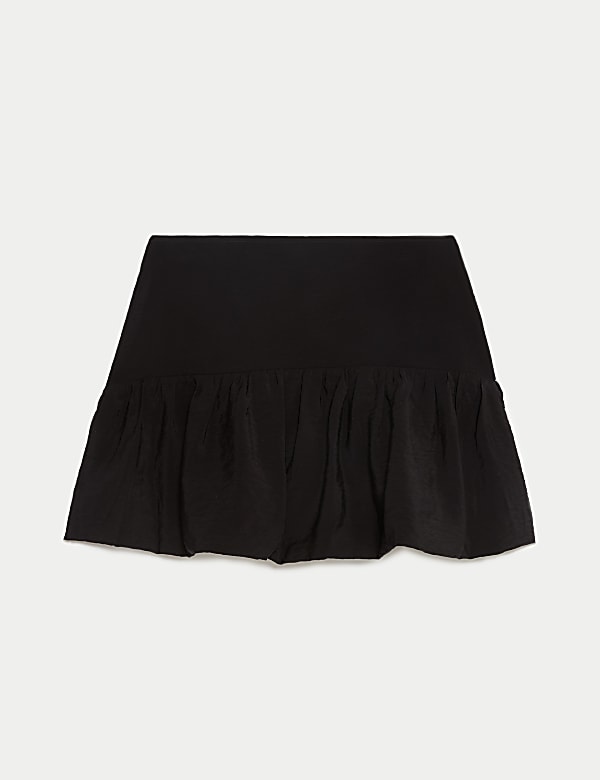 Katoenrijke rok met ruches (6-16 jaar) - BE