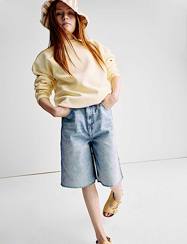 Denim Jorts (6-16 Yrs) - TW