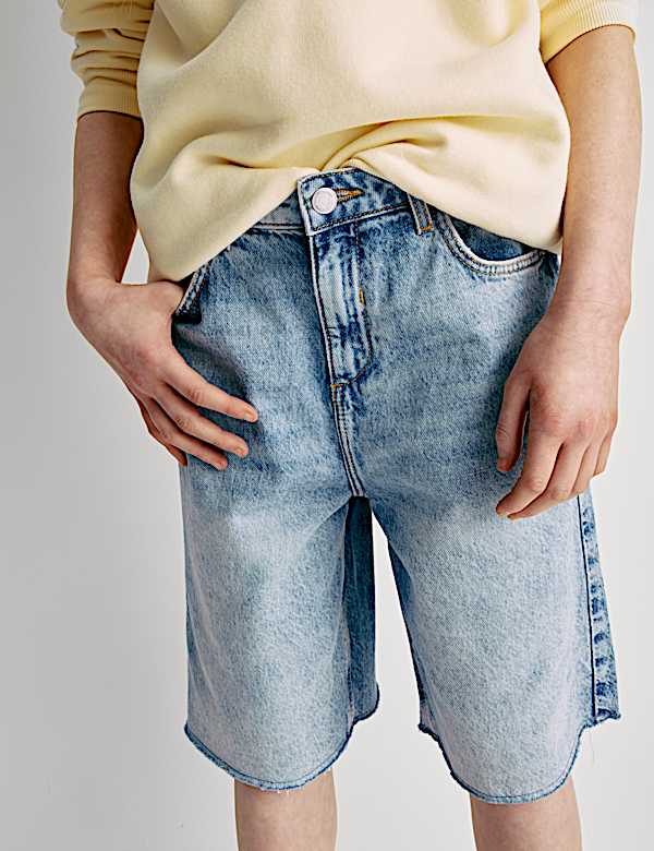 Denim jorts (6-16 jaar) - BE