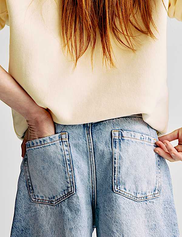 Denim jorts (6-16 jaar) - BE