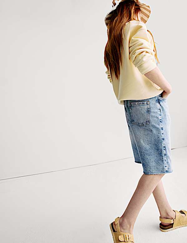 Denim jorts (6-16 jaar) - BE