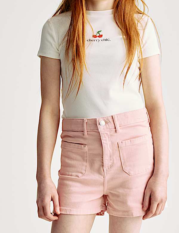 Cotton Rich Denim Shorts (2-16 Yrs) - JP