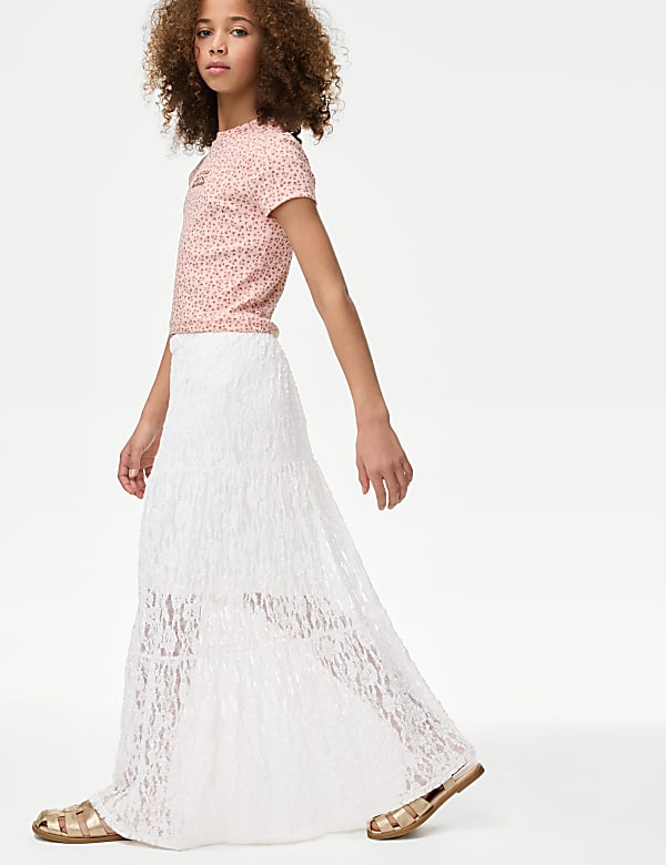 Lace Maxi Skirt (6-16 Yrs) - JP