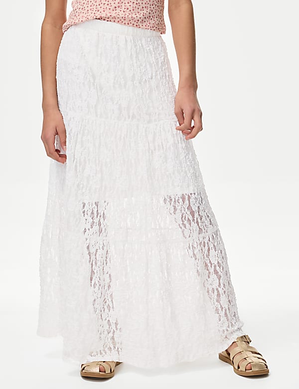 Lace Maxi Skirt (6-16 Yrs) - JP