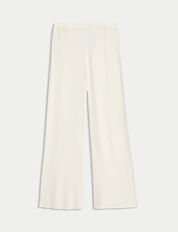 Knitted Flared Trousers (6-16 Yrs)