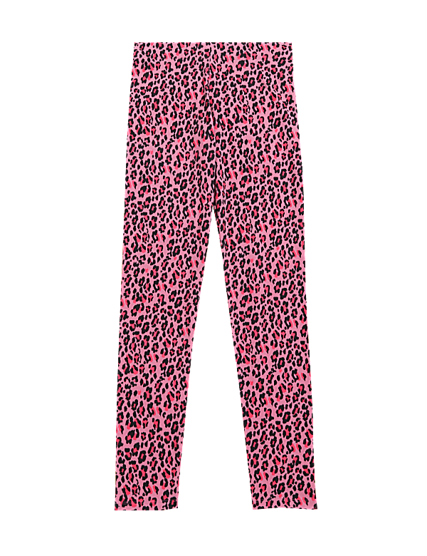 Cotton Rich Animal Print Leggings (6-16 Yrs)